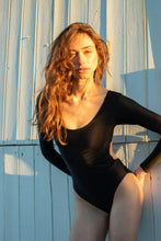 Load image into Gallery viewer, Arrifana long-sleeve body | Black EONA swimwear