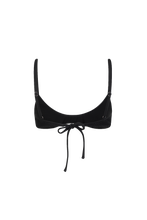 Load image into Gallery viewer, Basil top | Black ribb