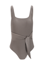 Load image into Gallery viewer, Lotus swimsuit | Shiny brown