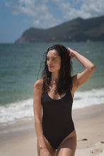 Load image into Gallery viewer, Moss swimsuit | Black ribb