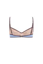 Load image into Gallery viewer, Solomon top | Sky blue (taupe details)