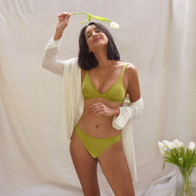 Load image into Gallery viewer, Greta bottom | Chartreuse shine