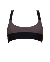 Load image into Gallery viewer, Vandana top | Black . Taupe