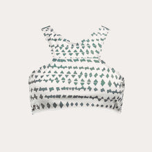 Load image into Gallery viewer, Weyes top | Olive Triangles