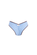 Load image into Gallery viewer, Kara bottom | Sky blue . Taupe details PRE ORDER
