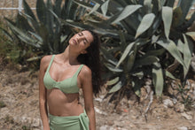 Load image into Gallery viewer, MAGNOLIA top | Earth - Matcha
