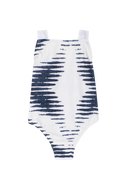 Joy | Blue and white pattern
